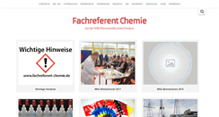 Desktop Screenshot of fachreferent-chemie.de